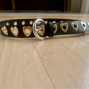 Maje heart shape belt size 1 NWOT